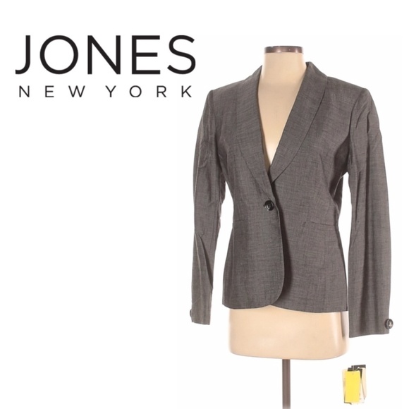 JONES New York Grey NWT Blazer - Picture 1 of 5
